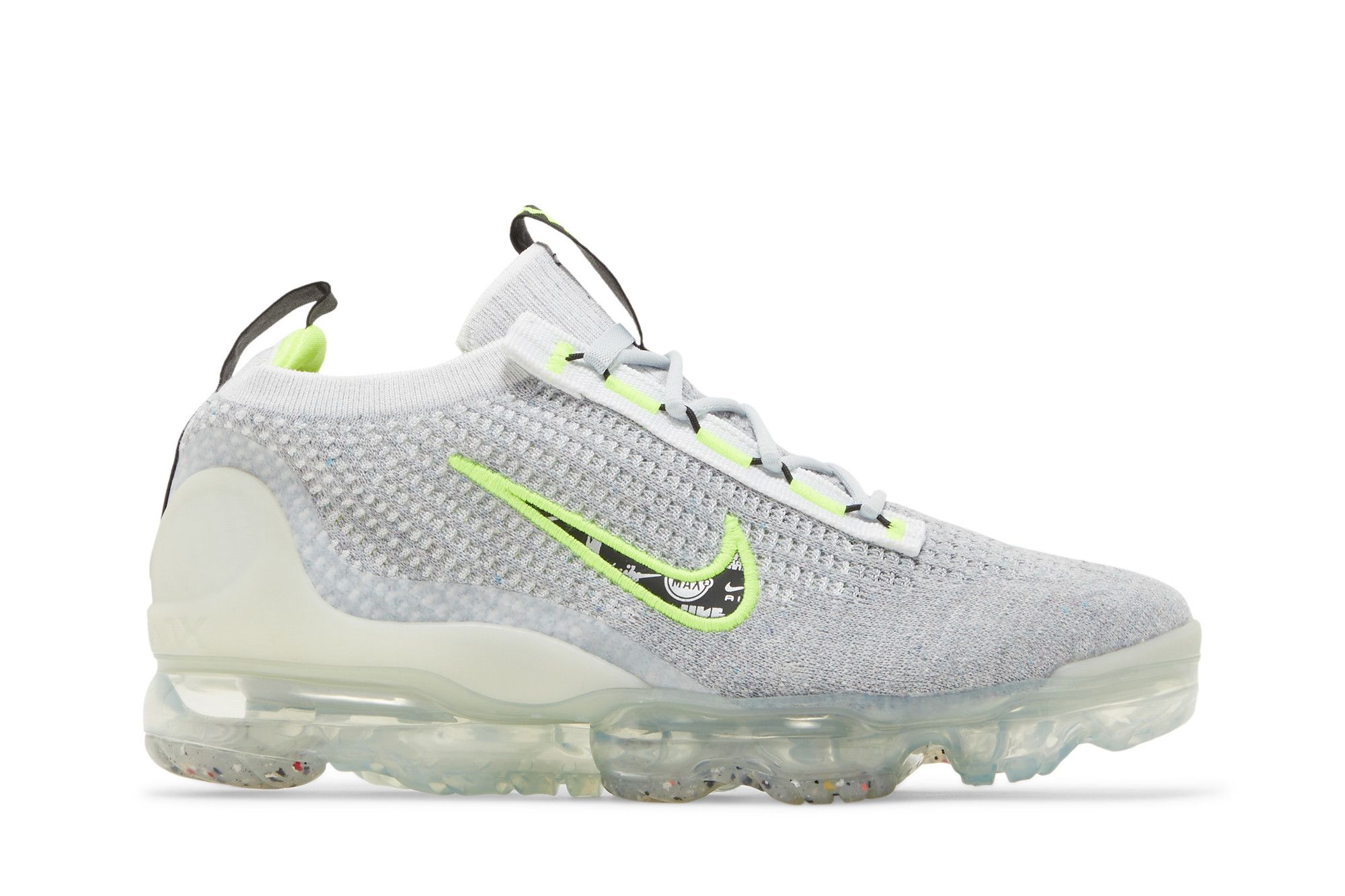 Nike air vapormax 2019 black/wolf deals grey/volt