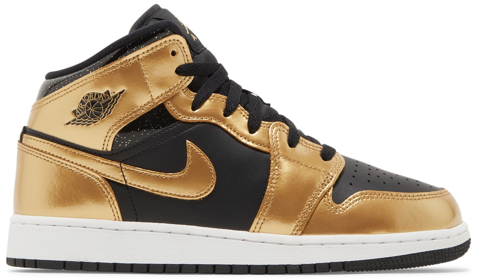 jordan 1s black and gold
