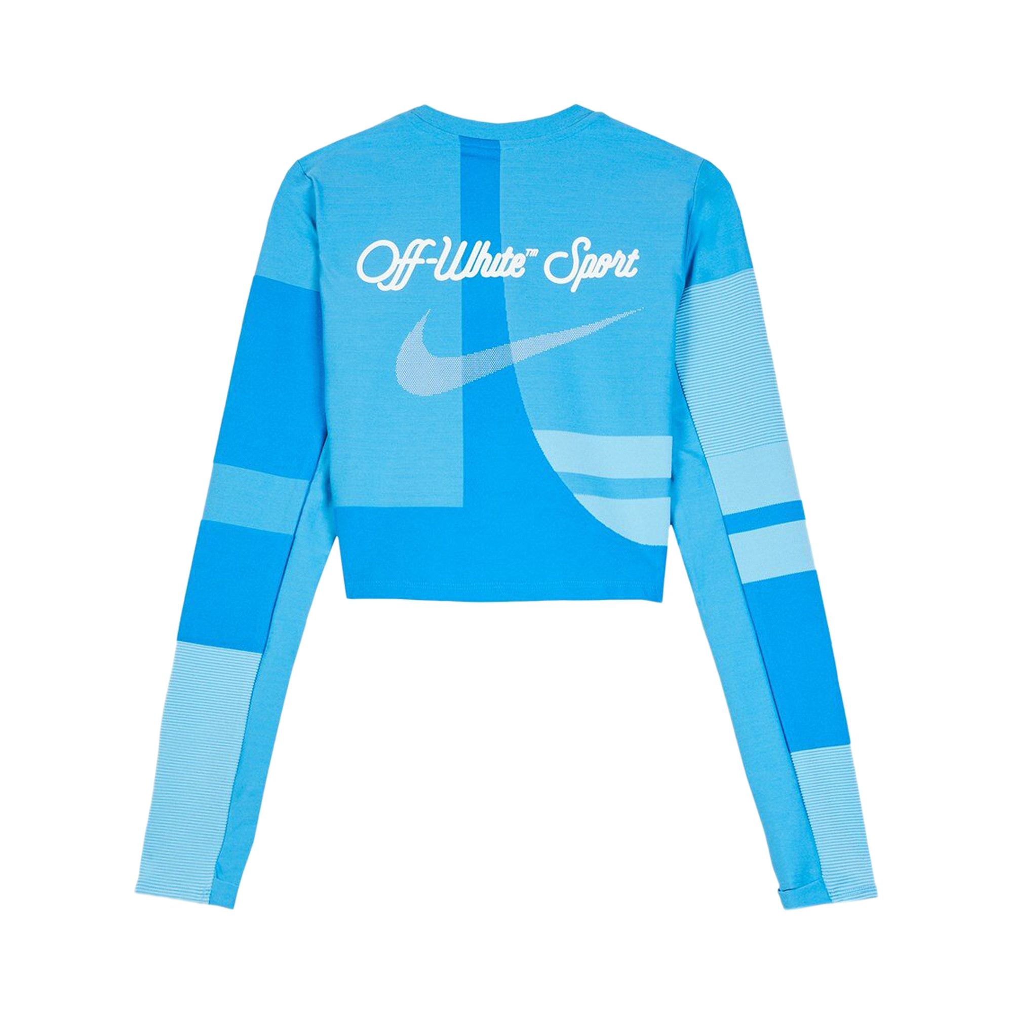 Buy Off White x Nike Women s NRG As Easy Run Top Photo Blue BV8042 406 GOAT