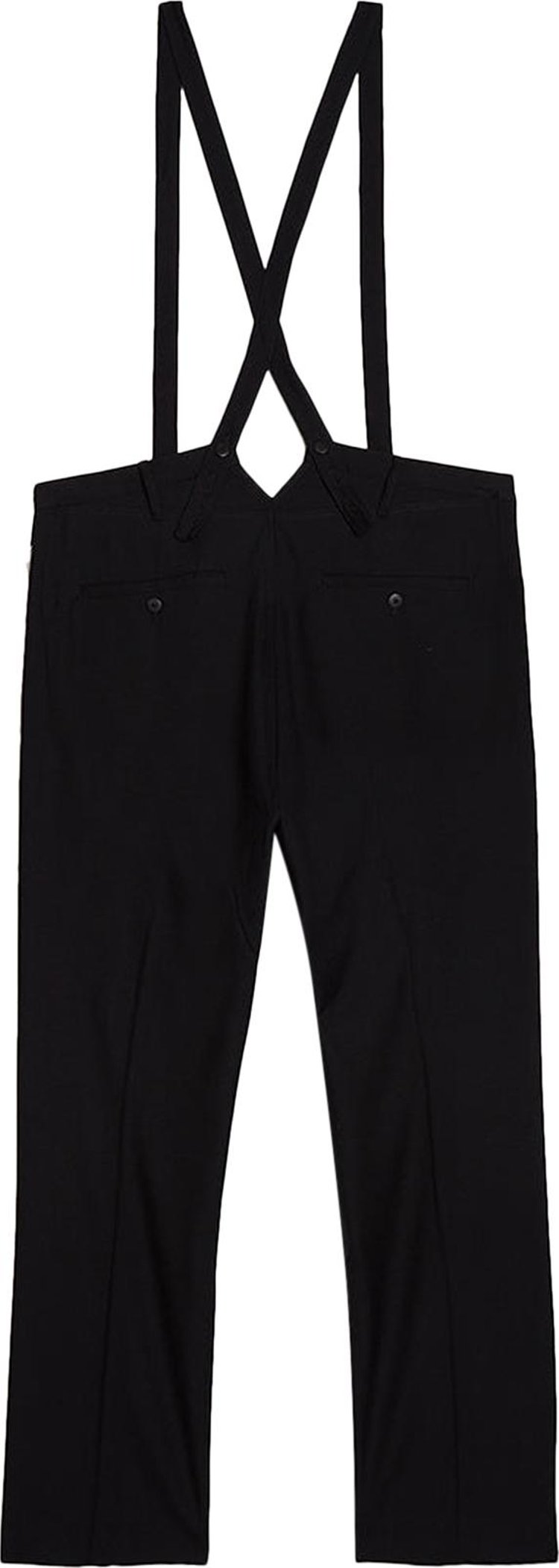 Visvim Travailler Braces Pants Black