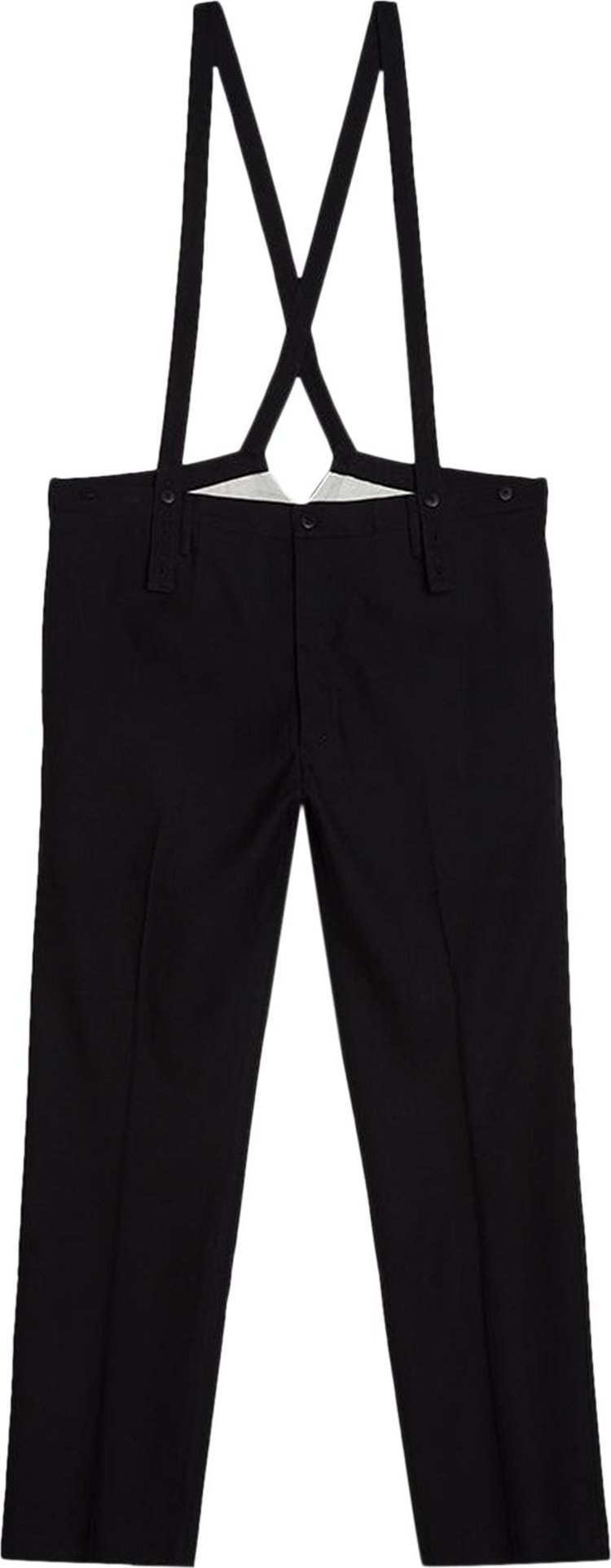 Visvim Travailler Braces Pants Black