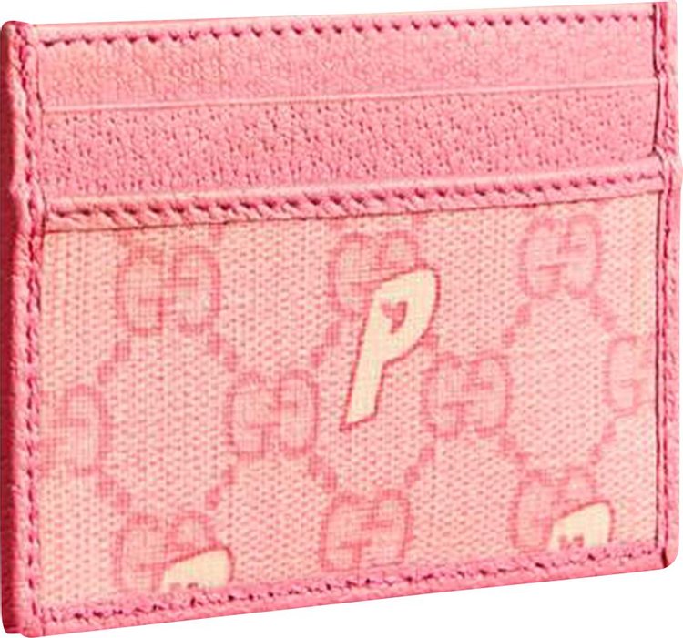 Gucci x Palace GG-P Supreme Card Case 'Pale Pink'