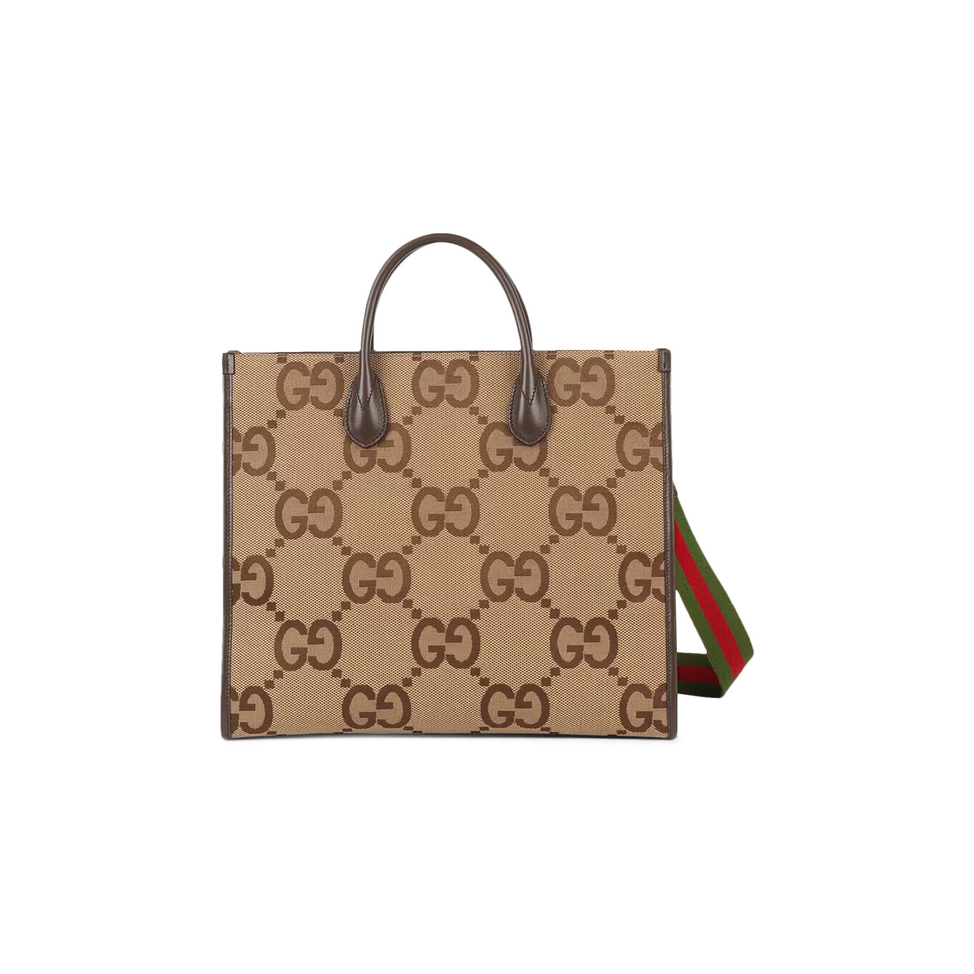 Gg tote bag with leather details outlet