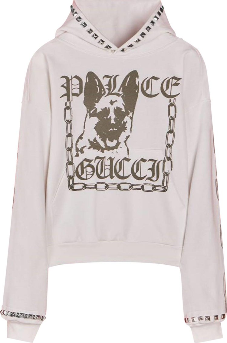 Buy Gucci x Palace Printed Cotton Jersey Sweatshirt With Studs 'Off White'  - 721943 XJEY2 9799