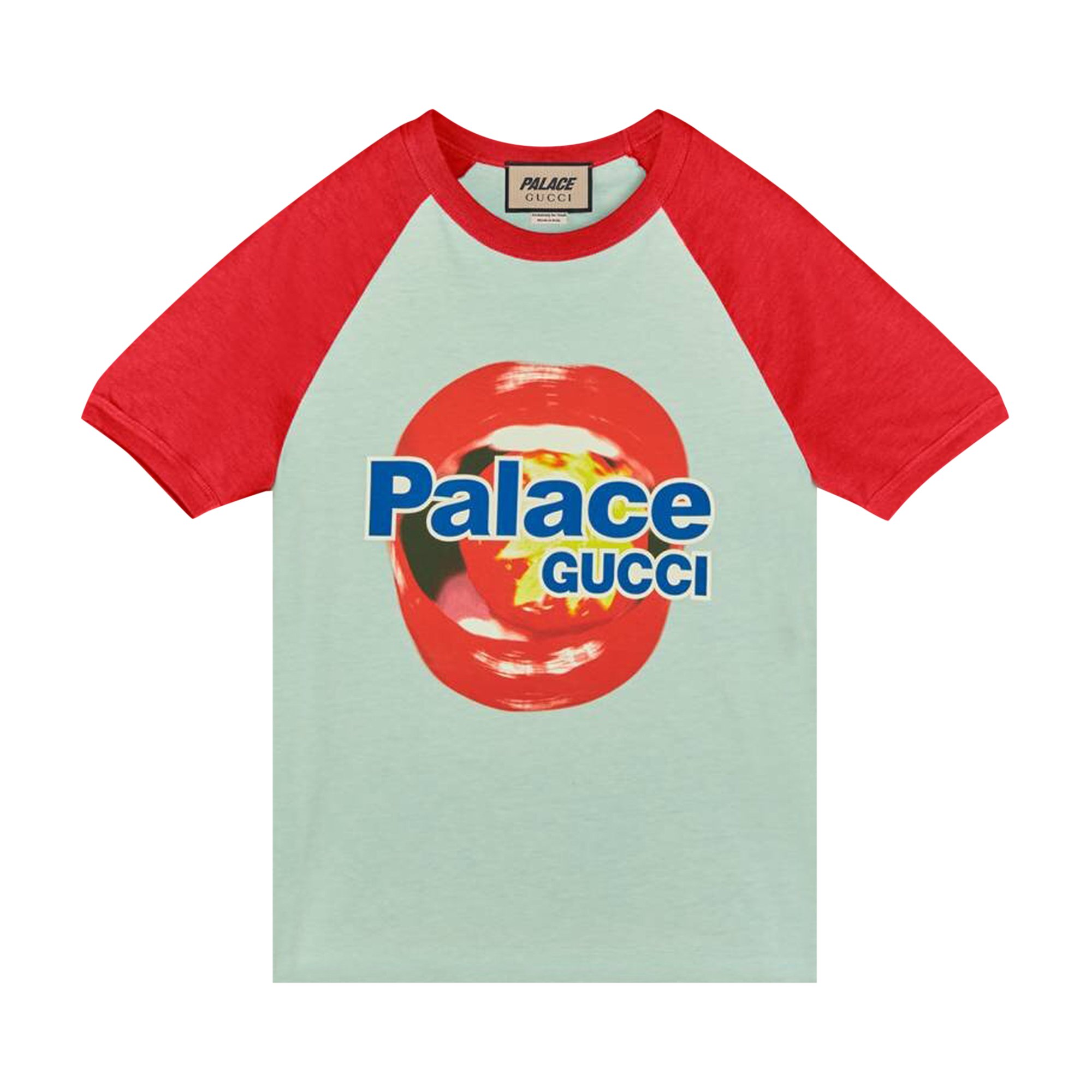 Buy Gucci x Palace Printed Cotton Jersey T-Shirt 'White' - 720353