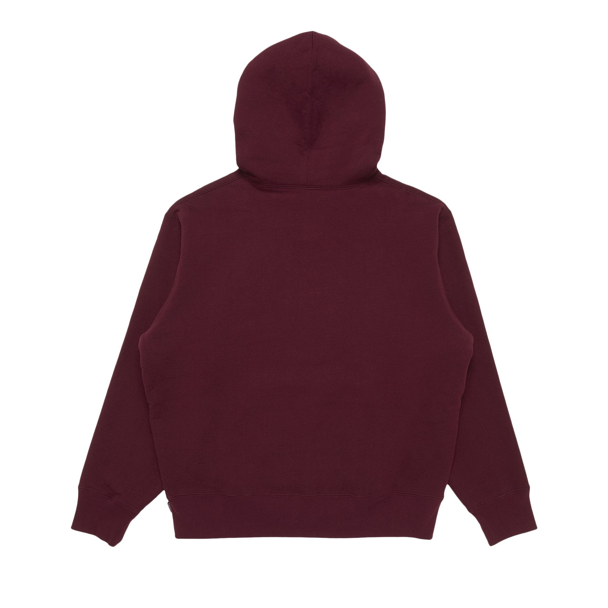 Burgundy supreme hoodie store