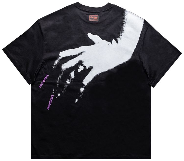 Raf Simons Nails Print Oversized T Shirt Black