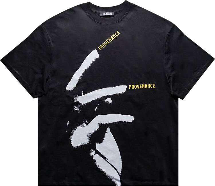 Raf Simons Nails Print Oversized T-Shirt 'Black'