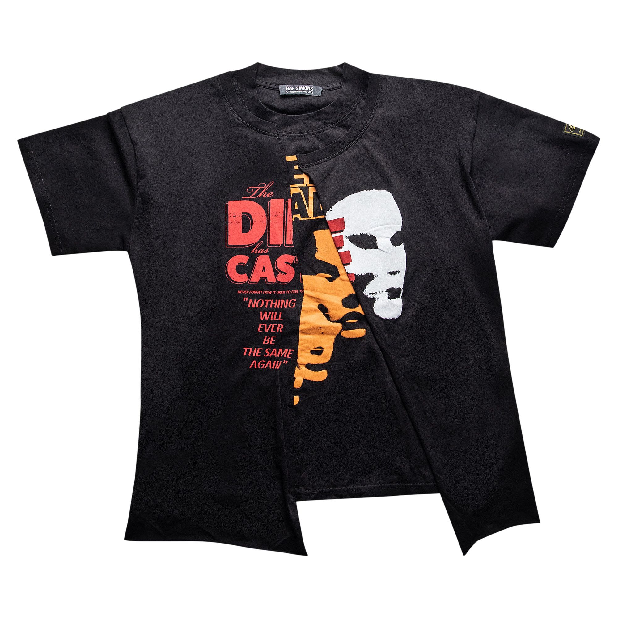 RAF SIMONS | THE DIE CAST PRINT DOUBLE T-SHIRT Tシャツ Buy Raf Simons Die Cast Double T-Shirt 'Black' - 222 M141B