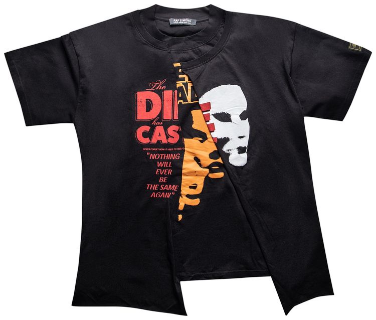Raf Simons Die Cast Double T Shirt Black