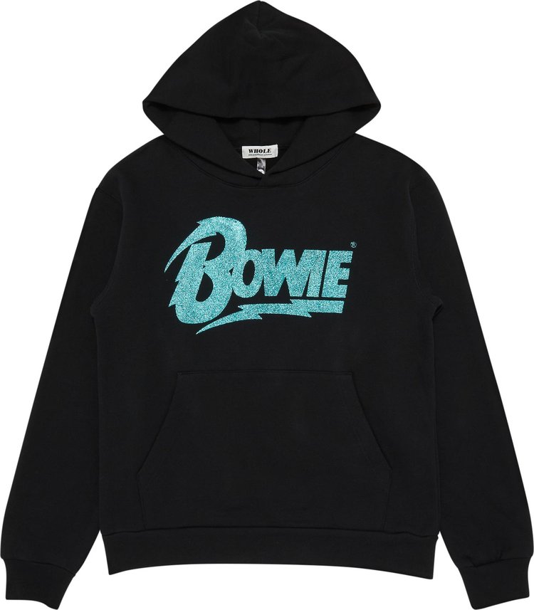 GOAT Exclusive WHOLE Bowie Logo Hooded Sweatshirt In Black