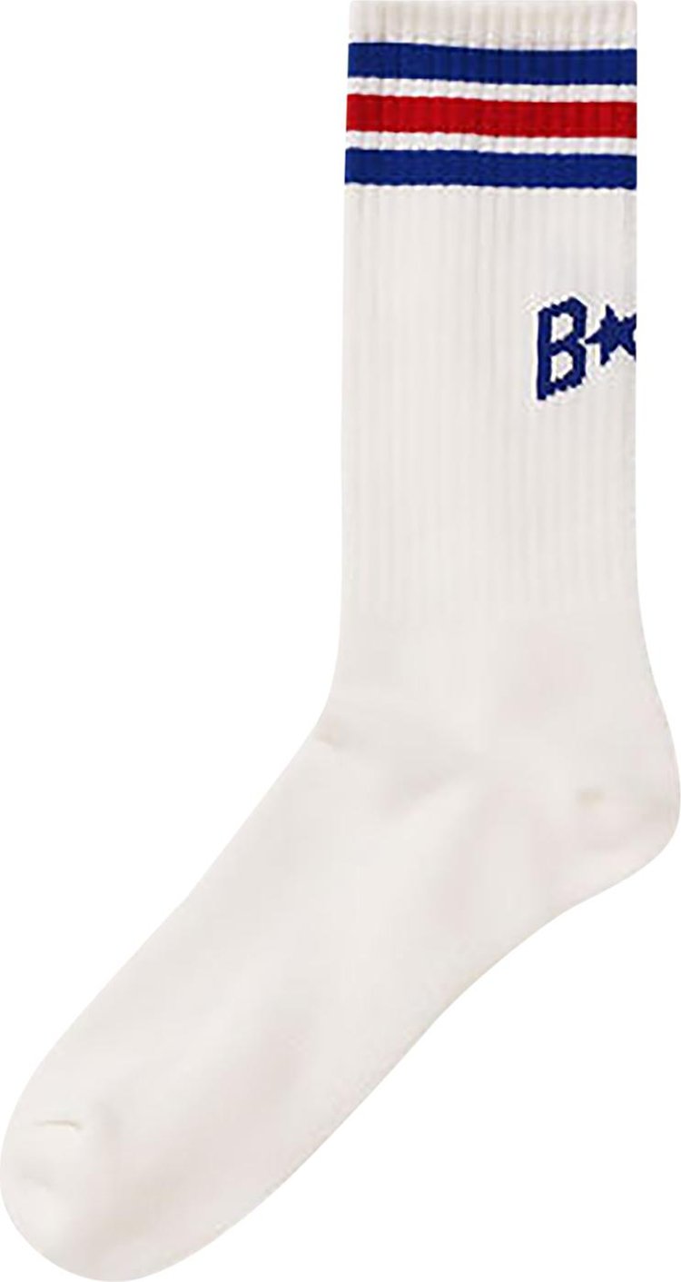 Buy BAPE Sta Line Socks 'Blue' - 1I80 184 003 BLUE | GOAT
