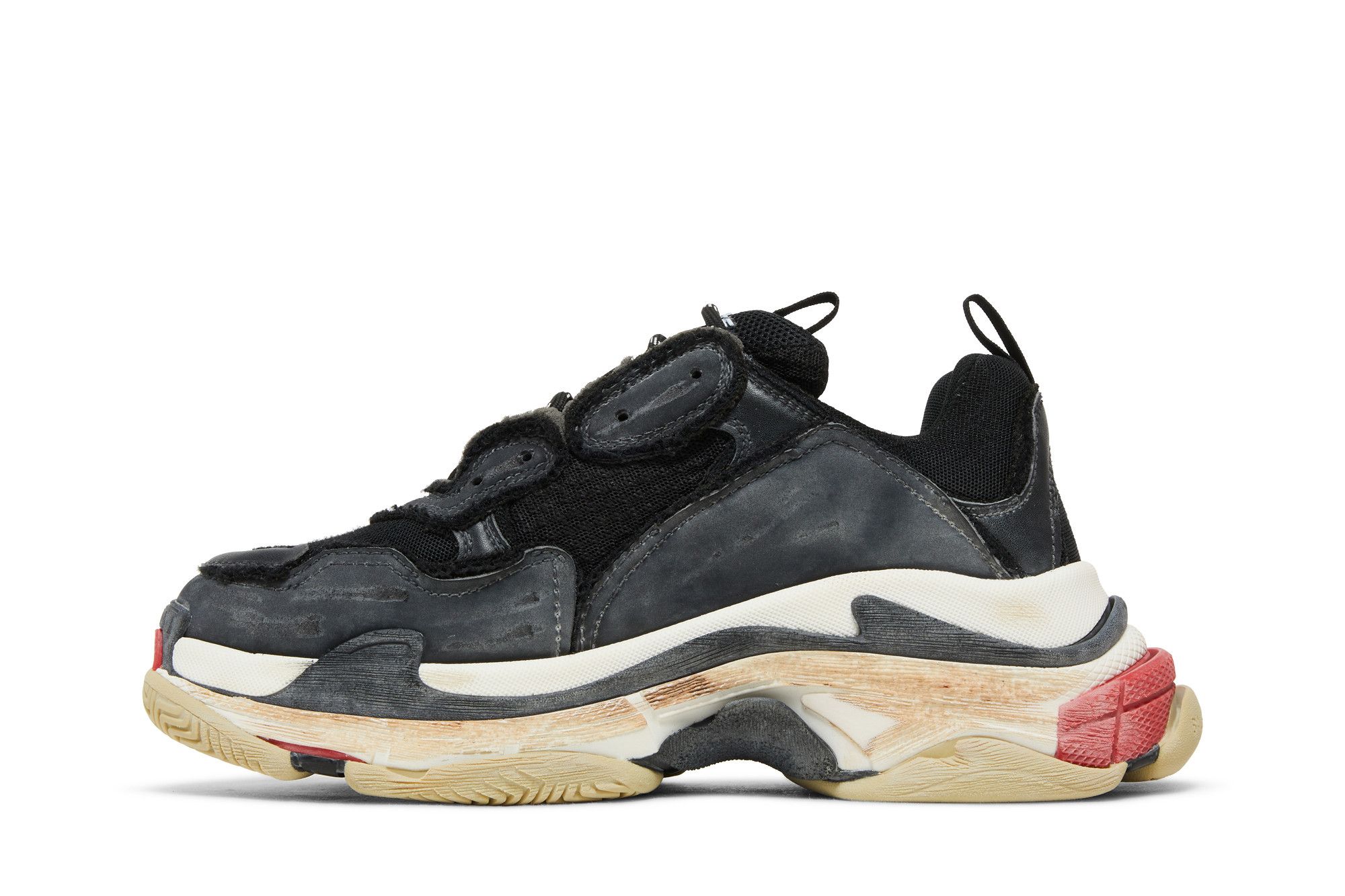 Balenciaga triple s trainers black store