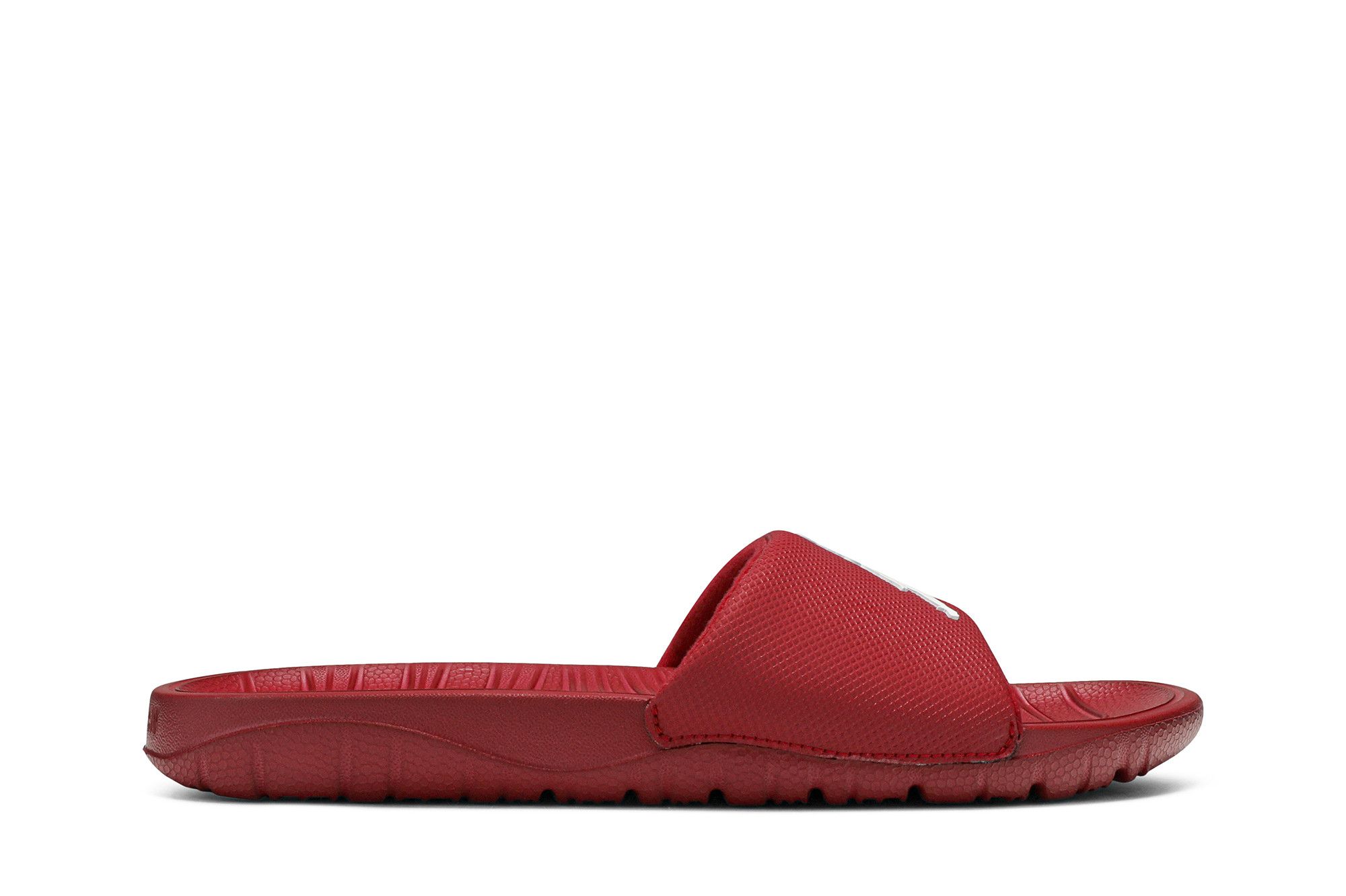 Jordan break slide shop gym red