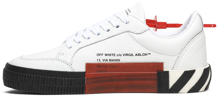 Off White Vulcanized Low White Black