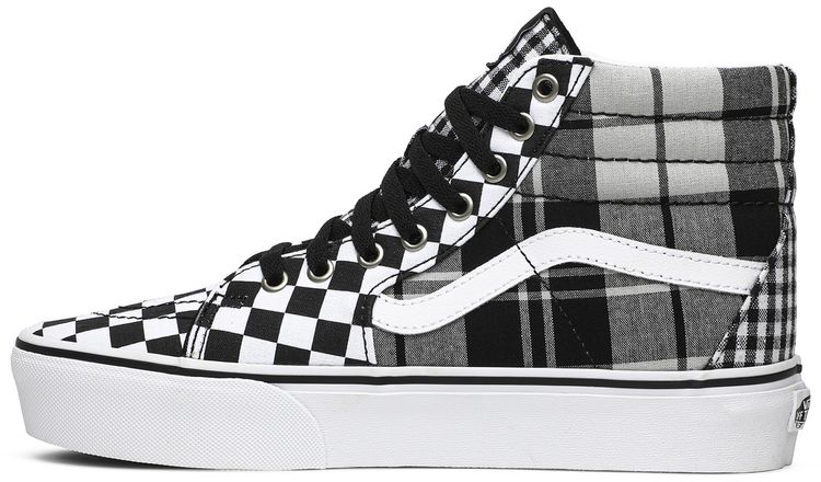 Vans Sk8 Hi Platform Plaid Checkerboard