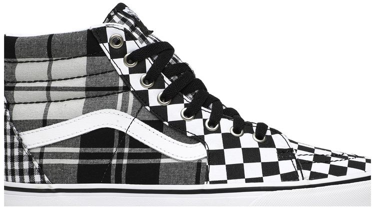 Vans Sk8 Hi Platform Plaid Checkerboard