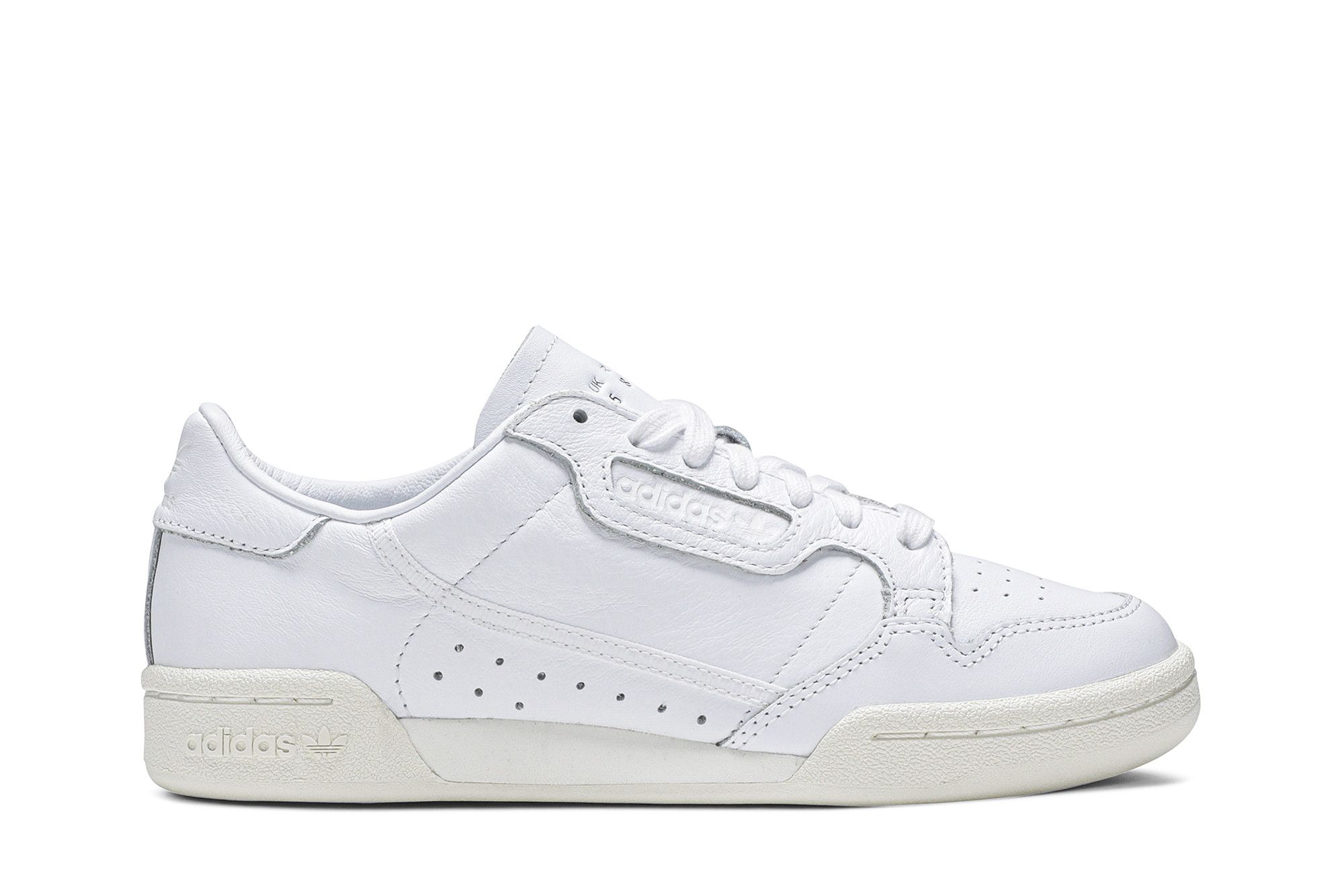Adidas originals continental 8s trainers in triple white cheap
