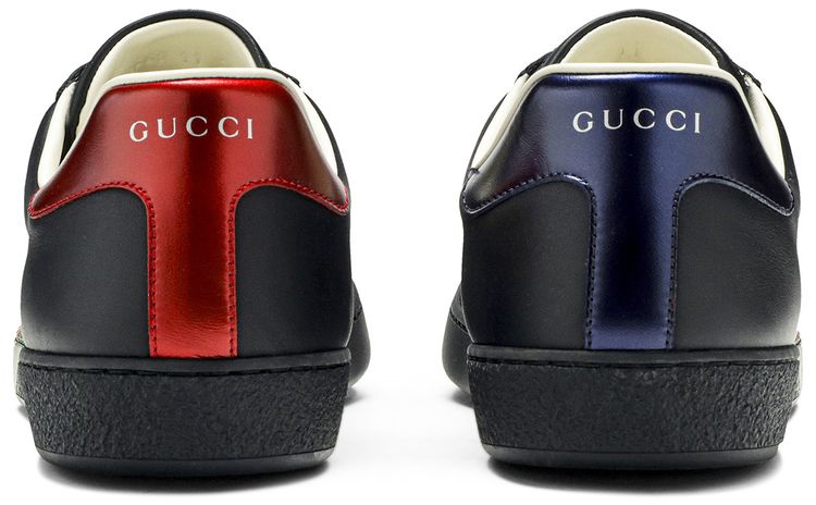 Gucci Ace Low Green Panther   Black