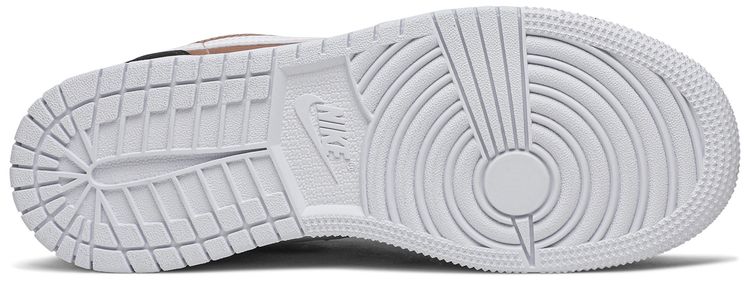 Air Jordan 1 Low GS White Rose Gold