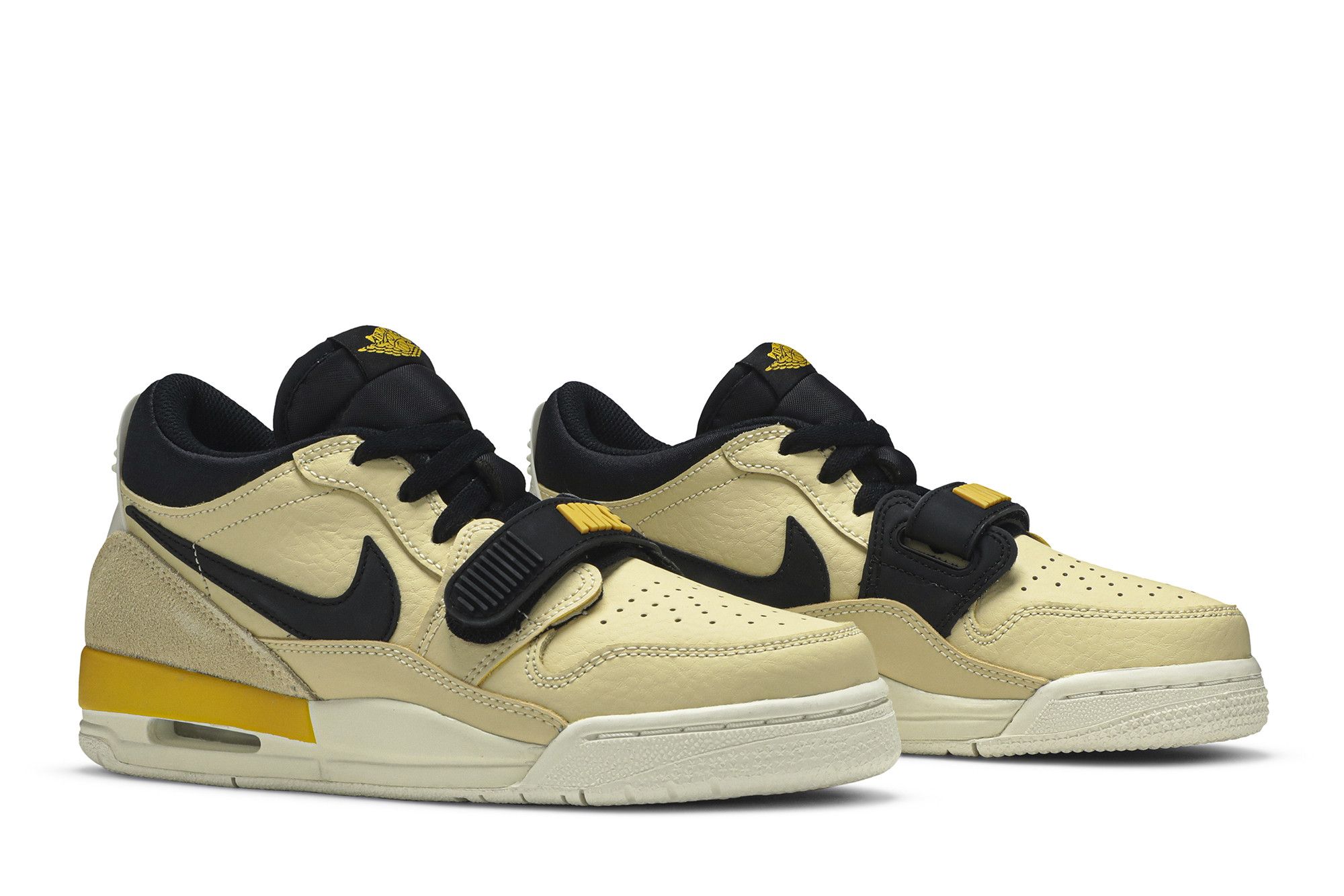 Size 3.5 Jordan Legacy 312 Low GS Pale Vanilla