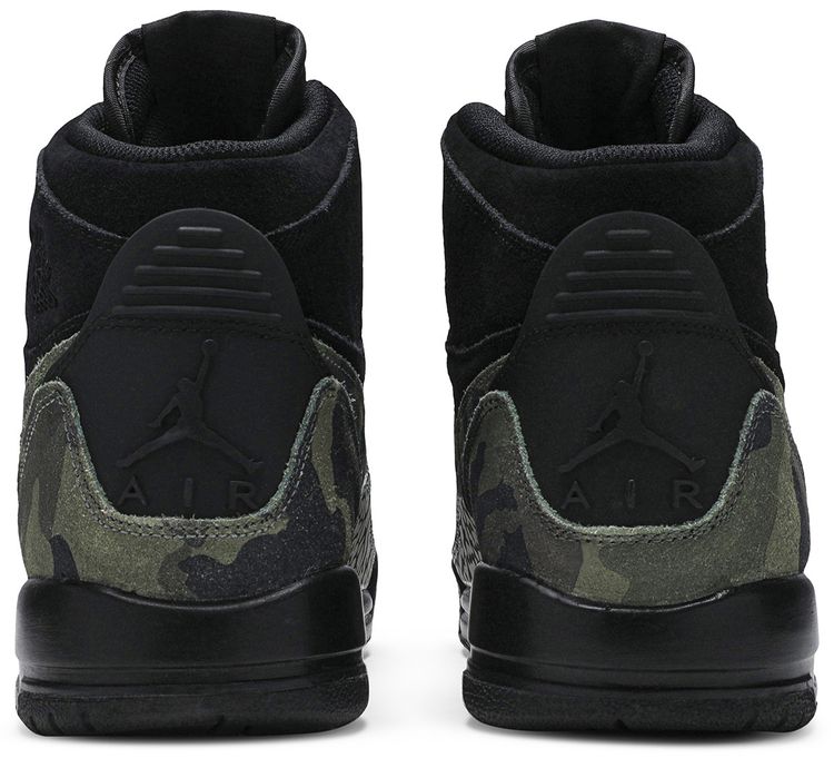 Air Jordan Legacy 312 GS Black Camo Green
