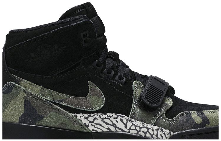 Air Jordan Legacy 312 GS Black Camo Green