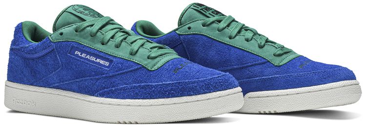 Pleasures x Reebok Club C Vital Blue