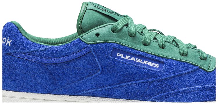 Pleasures x Reebok Club C Vital Blue