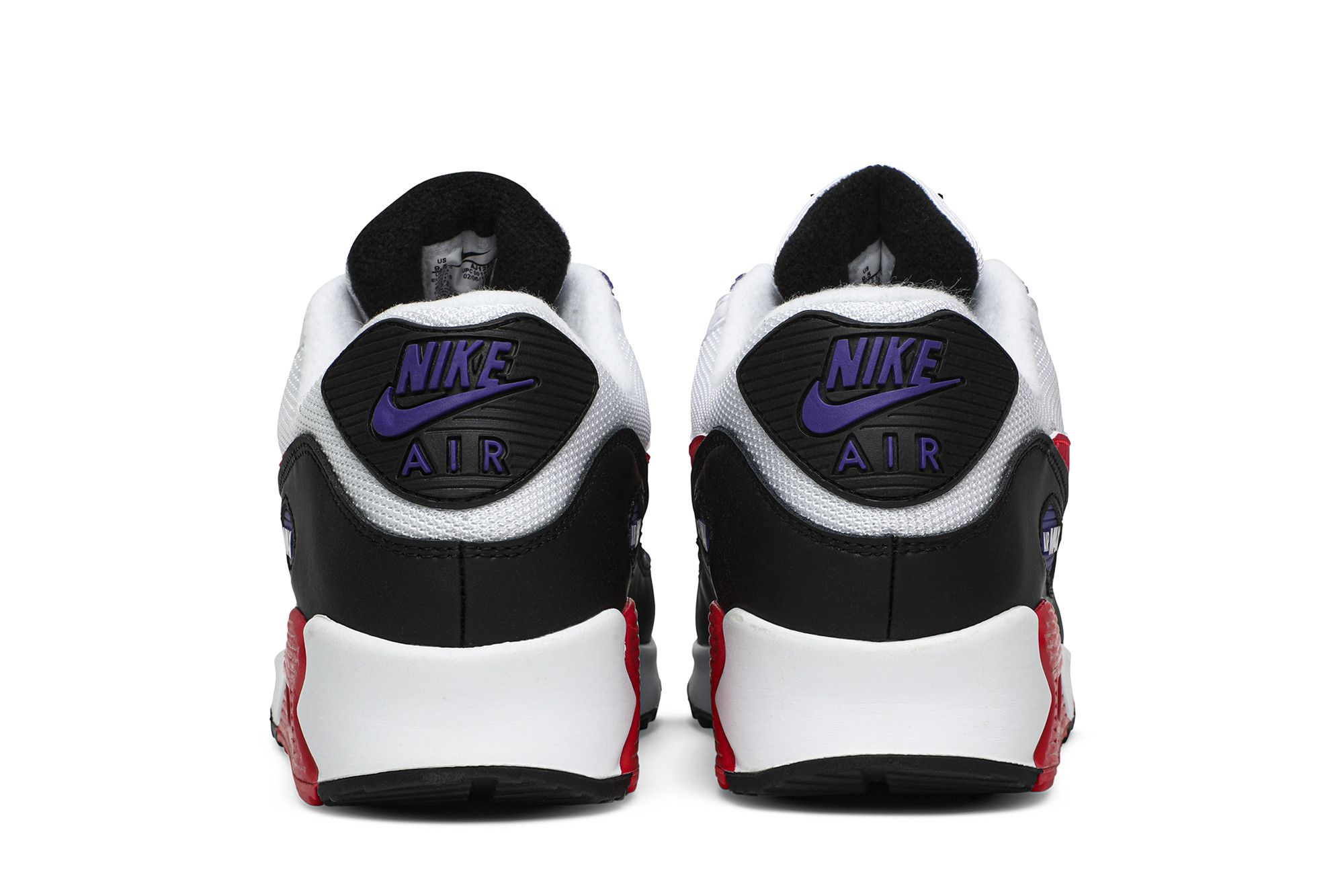 Nike air max 90 essential white purple top