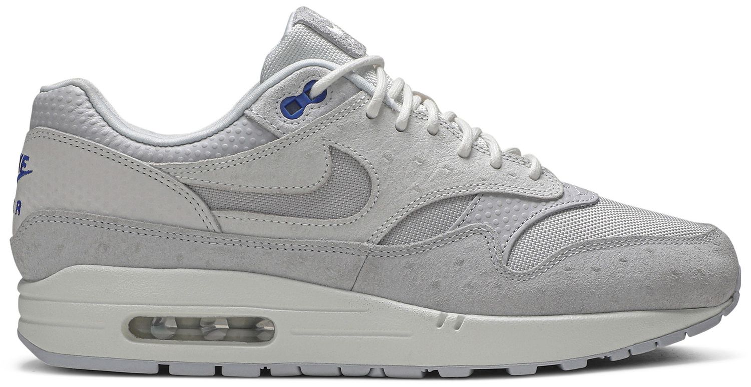 air max 1 premium pure platinum sail black white