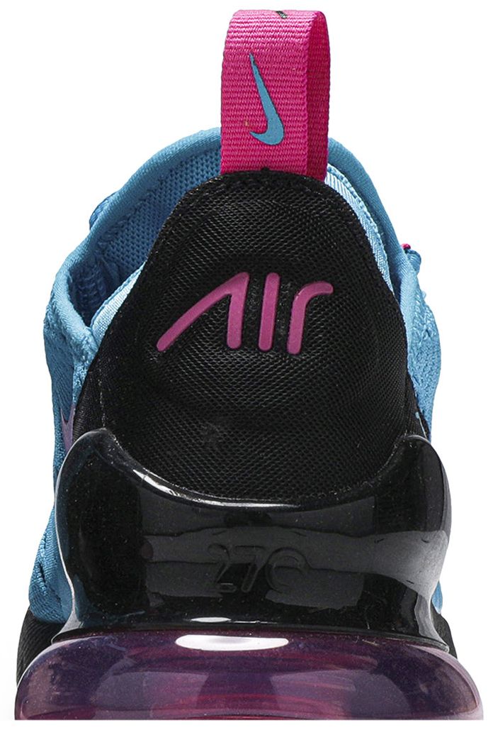 Nike Air Max 270 GS Light Blue Fury Fuchsia