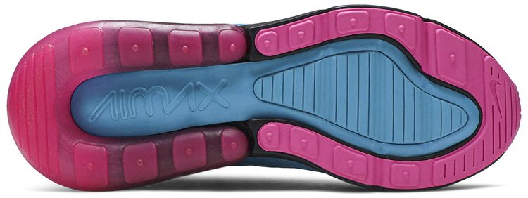 Nike Air Max 270 GS Light Blue Fury Fuchsia
