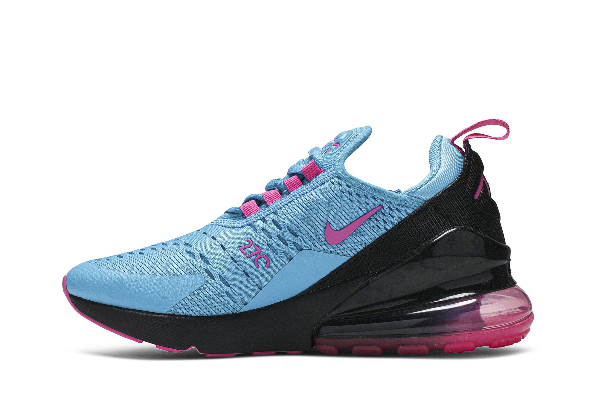 Buy Air Max 270 GS Light Blue Fury Fuchsia BV6376 400 GOAT