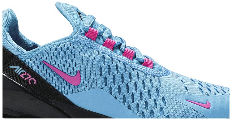 Nike Air Max 270 GS Light Blue Fury Fuchsia