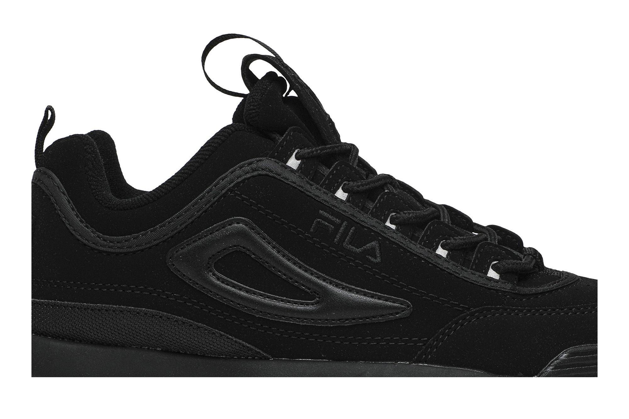Fila disruptor triple black sale