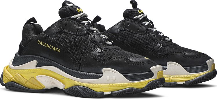 Balenciaga Triple S Sneaker Black Yellow