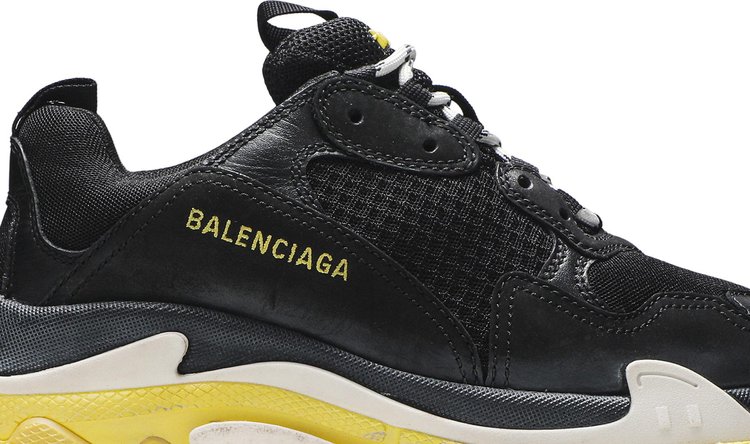 Balenciaga Triple S Sneaker Black Yellow