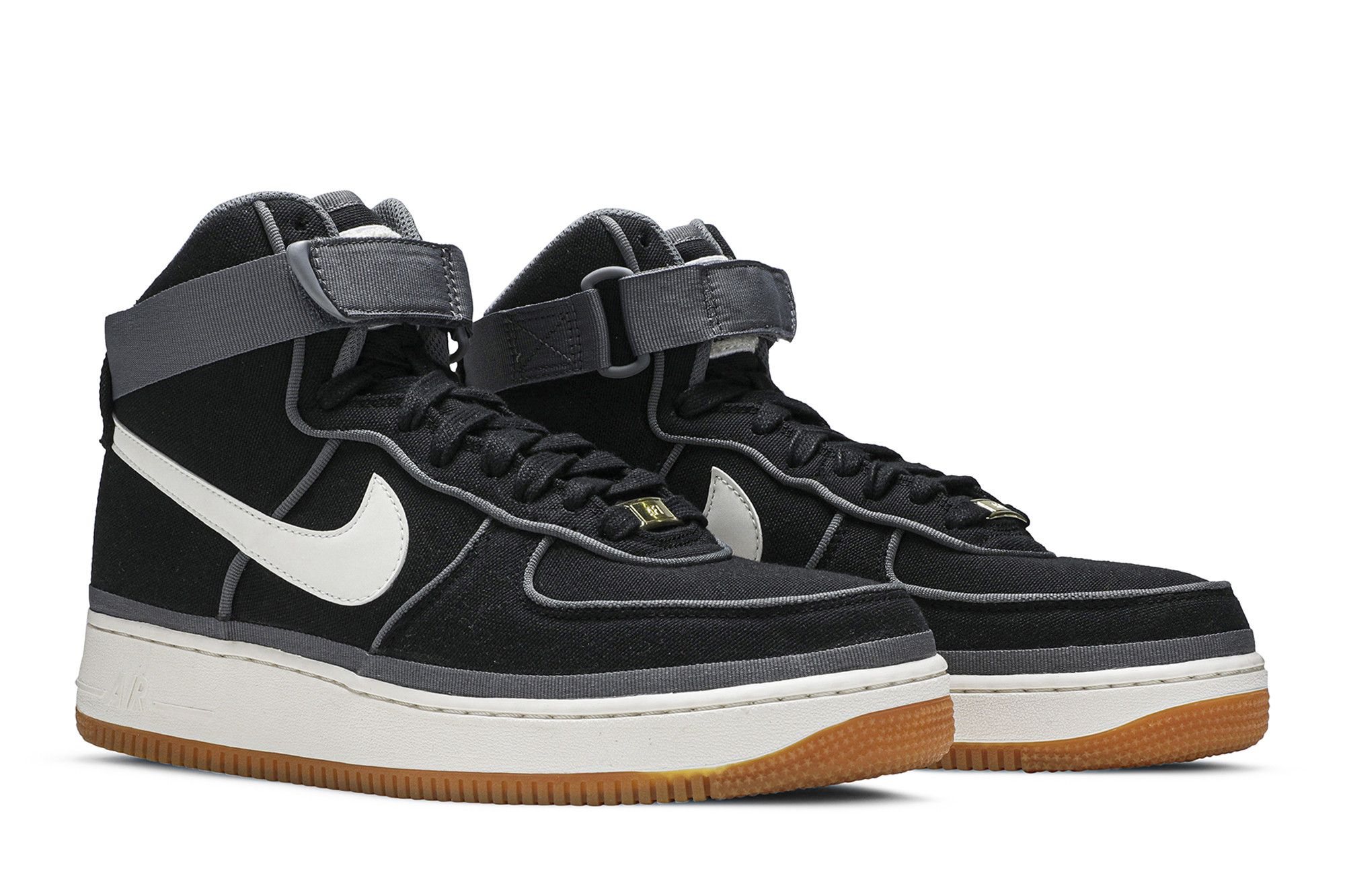 Buy Nike Air Force 1 High 07 LV8 'Black Orange Gum' - 806403 004