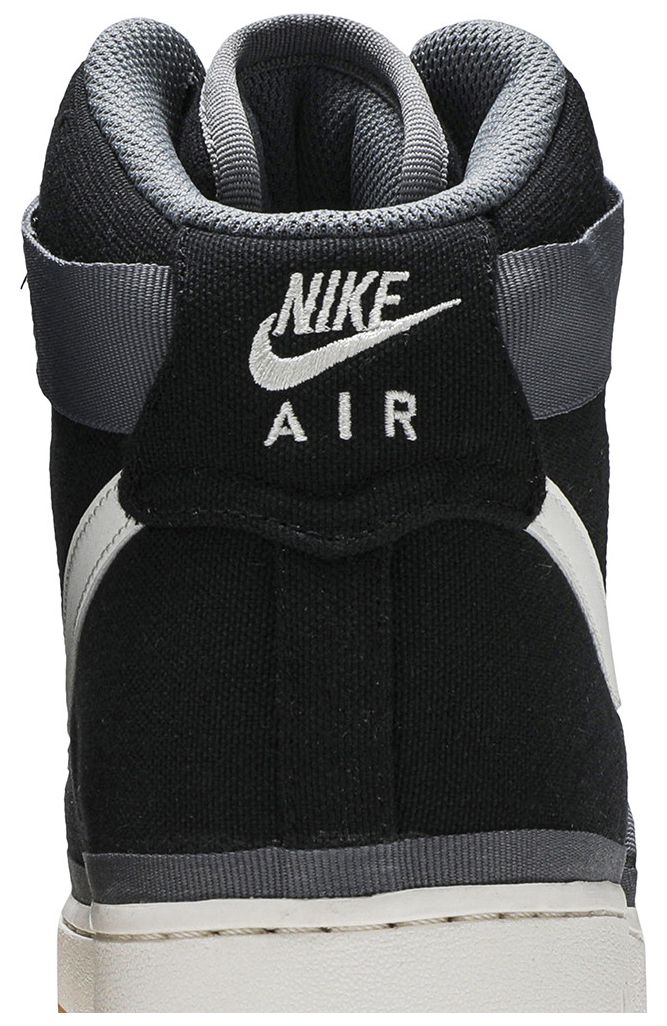 Nike Air Force 1 High 07 LV8 Black Orange Gum