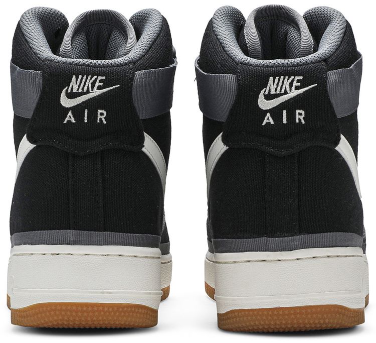 Nike Air Force 1 High 07 LV8 Black Orange Gum