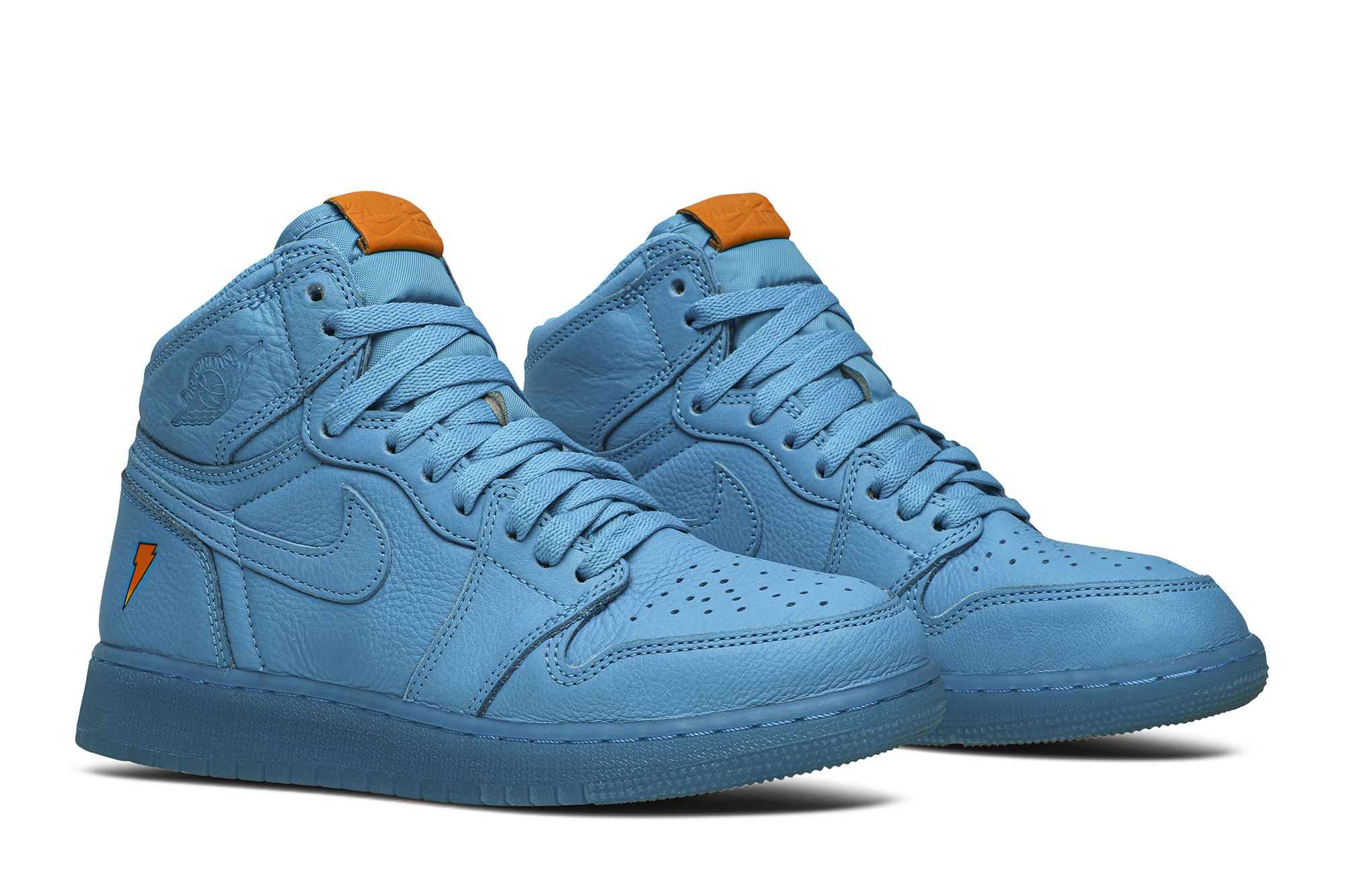 Size 4.5 Air Jordan 1 Retro High OG G8RD GS Blue Lagoon