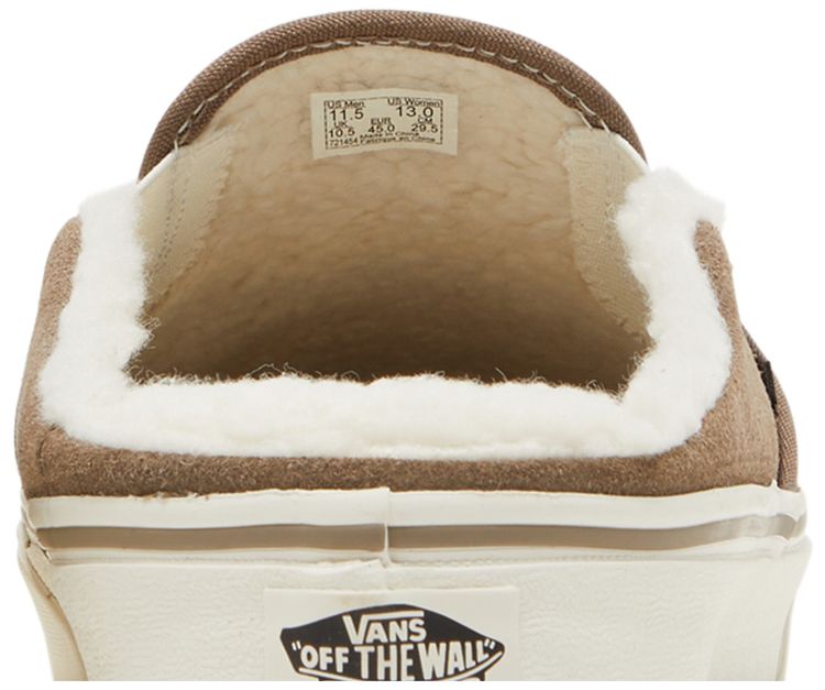 Vans Classic Slip On Mule Walnut