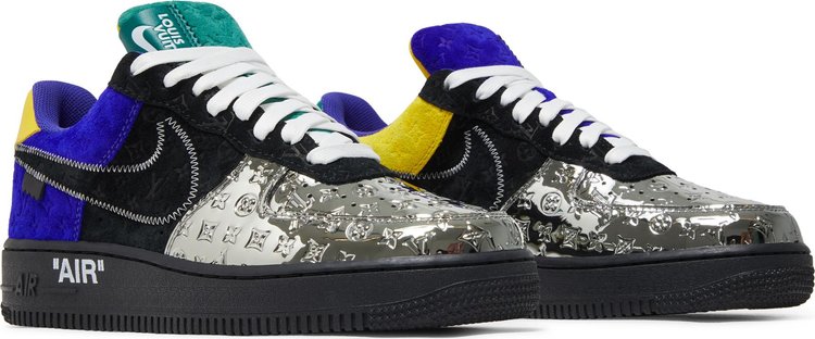 Louis Vuitton x Air Force 1 Low Multi Color Patchwork