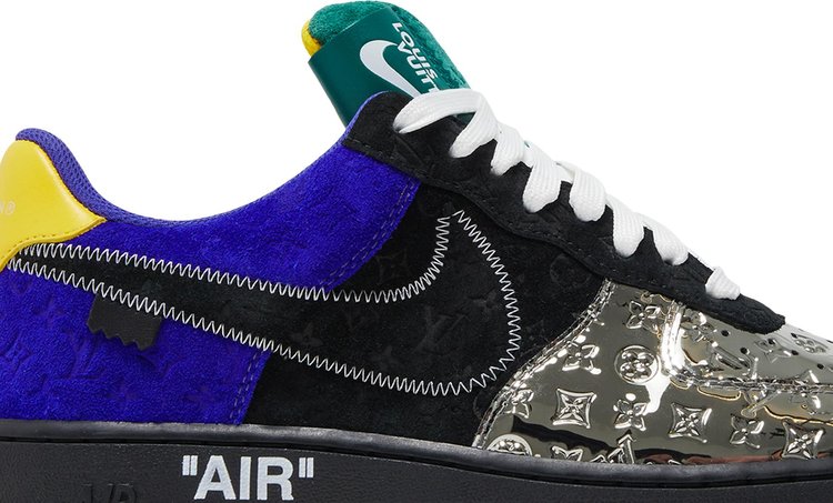 Louis Vuitton x Air Force 1 Low Multi Color Patchwork