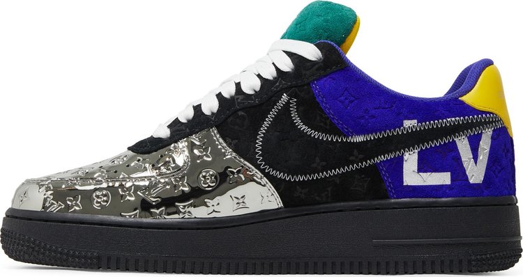 Louis Vuitton x Air Force 1 Low Multi Color Patchwork