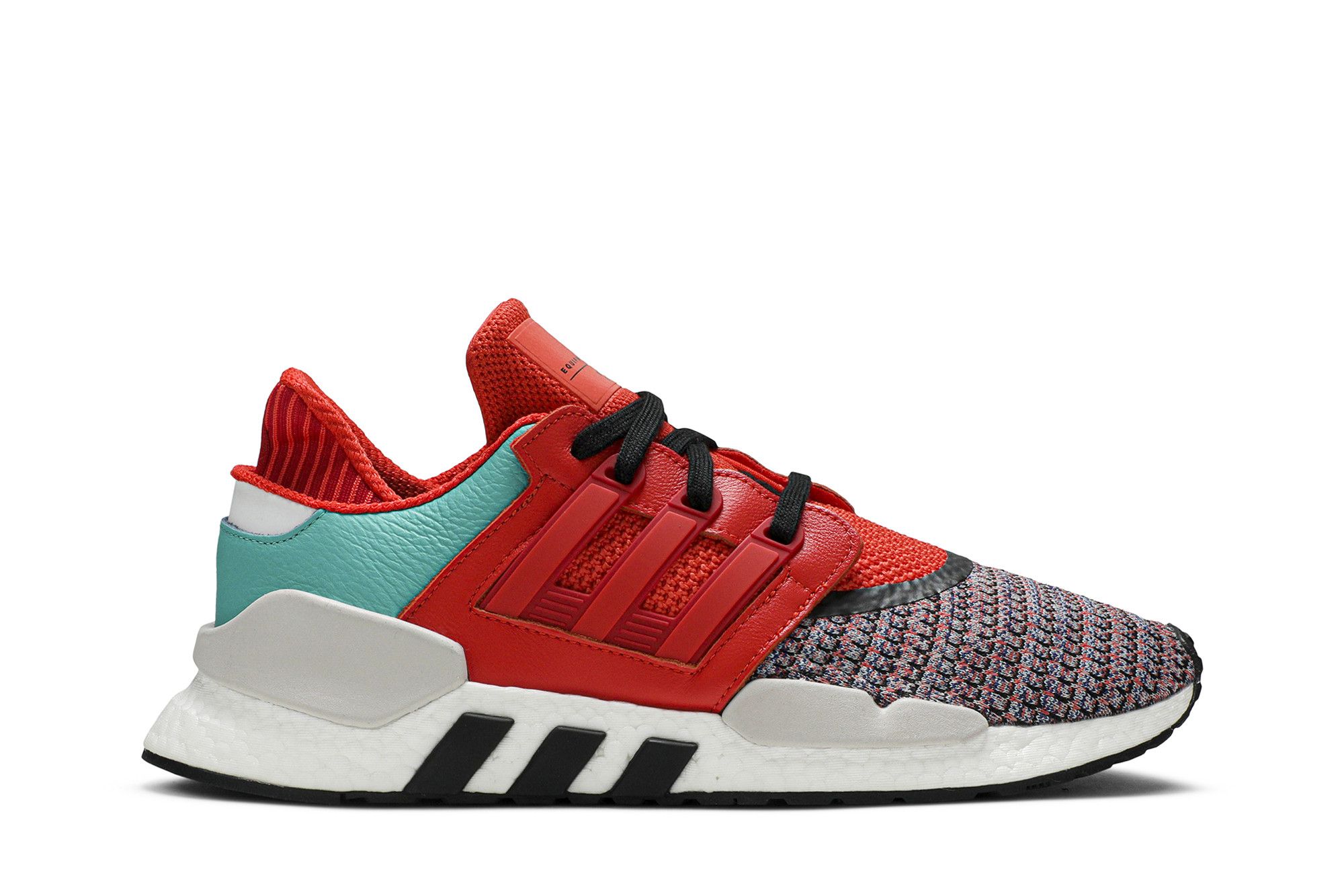 Adidas eqt orange top white