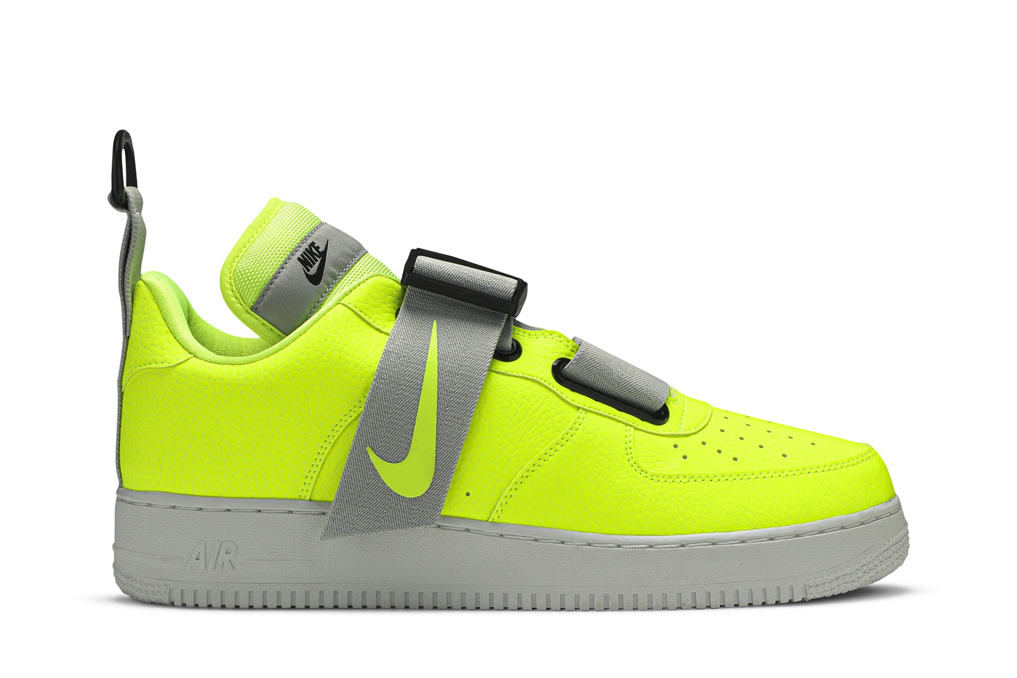 Nike Air Force 1 Utility Shoes Volt/White/Black Size 9.5