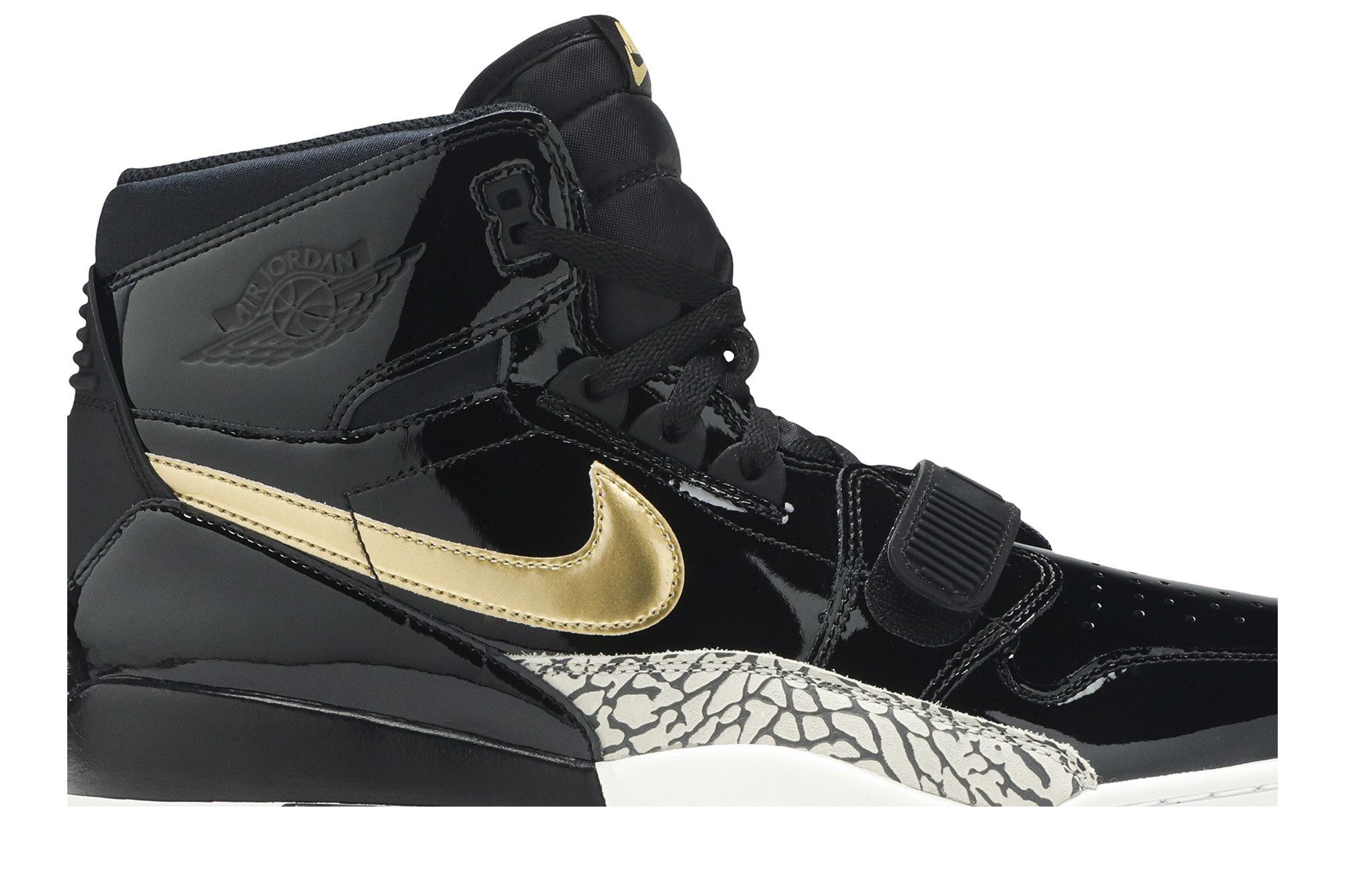 Buy Jordan Legacy 312 Black Gold AV3922 007 GOAT