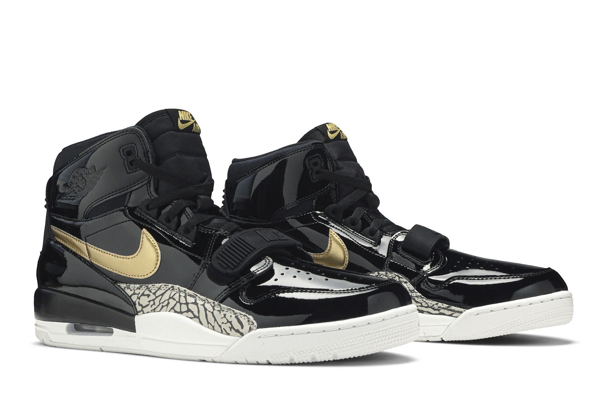 Buy Jordan Legacy 312 Black Gold AV3922 007 GOAT